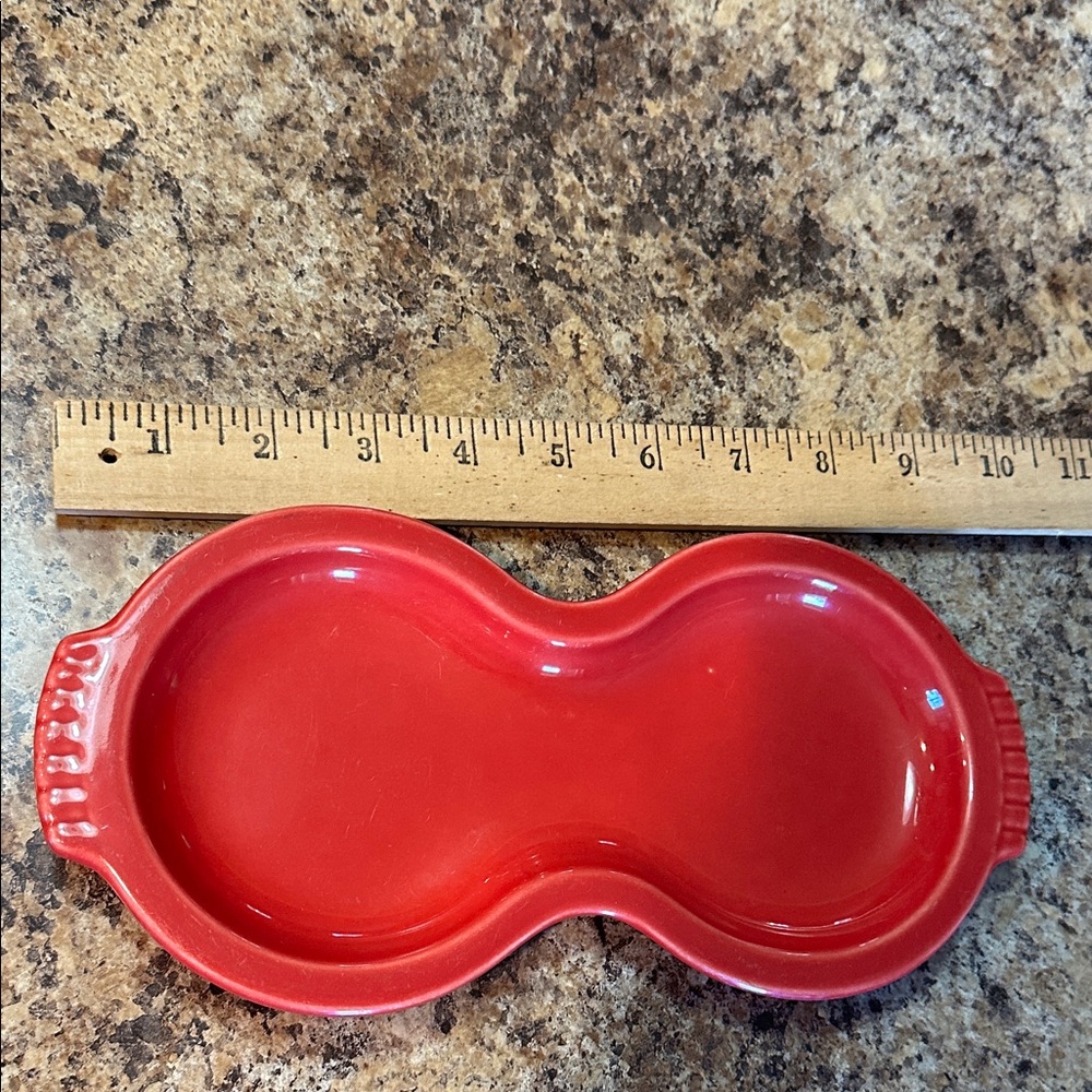 FIESTA SCARLETT REPLACEMENT DISH FOR CREAM AND SUGAR DISHES